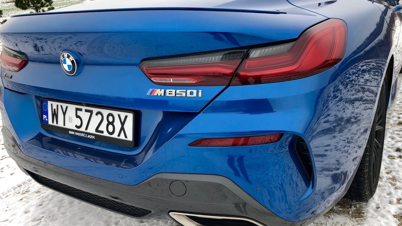 BMW 850i xDrive test PL Pertyn Ględzi