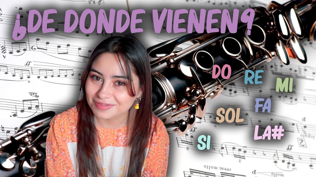 ¿De donde vienen los nombres de las NOTAS MUSICALES?🎶