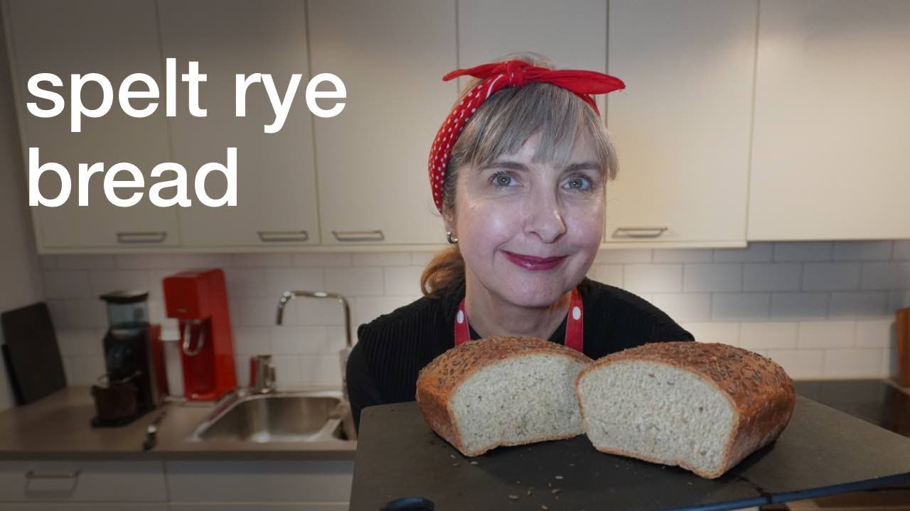 Easy Spelt Rye Bread Recipe – No Dairy, Made with Dry Yeast
