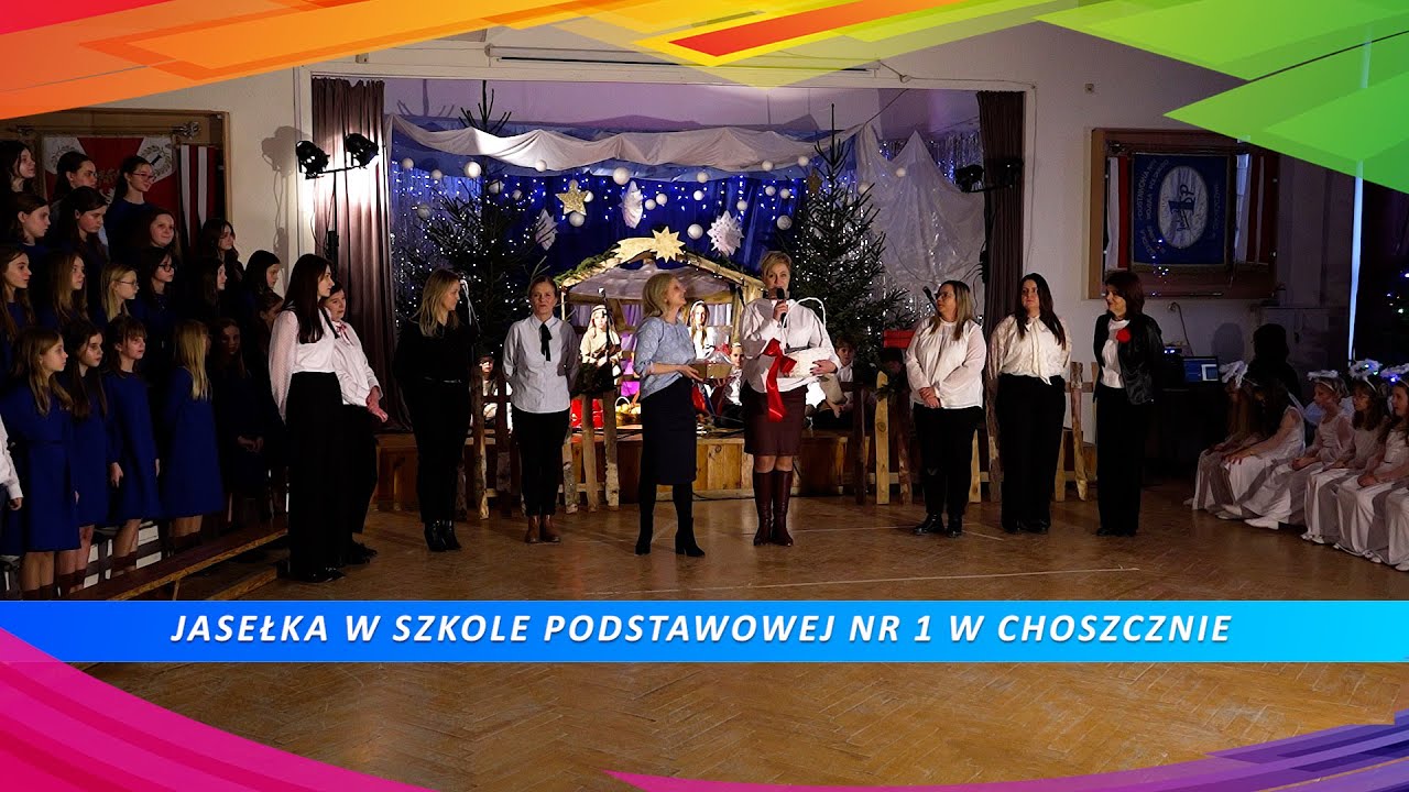 Jasełka w Szkole Podstawowej nr 1 w Choszcznie