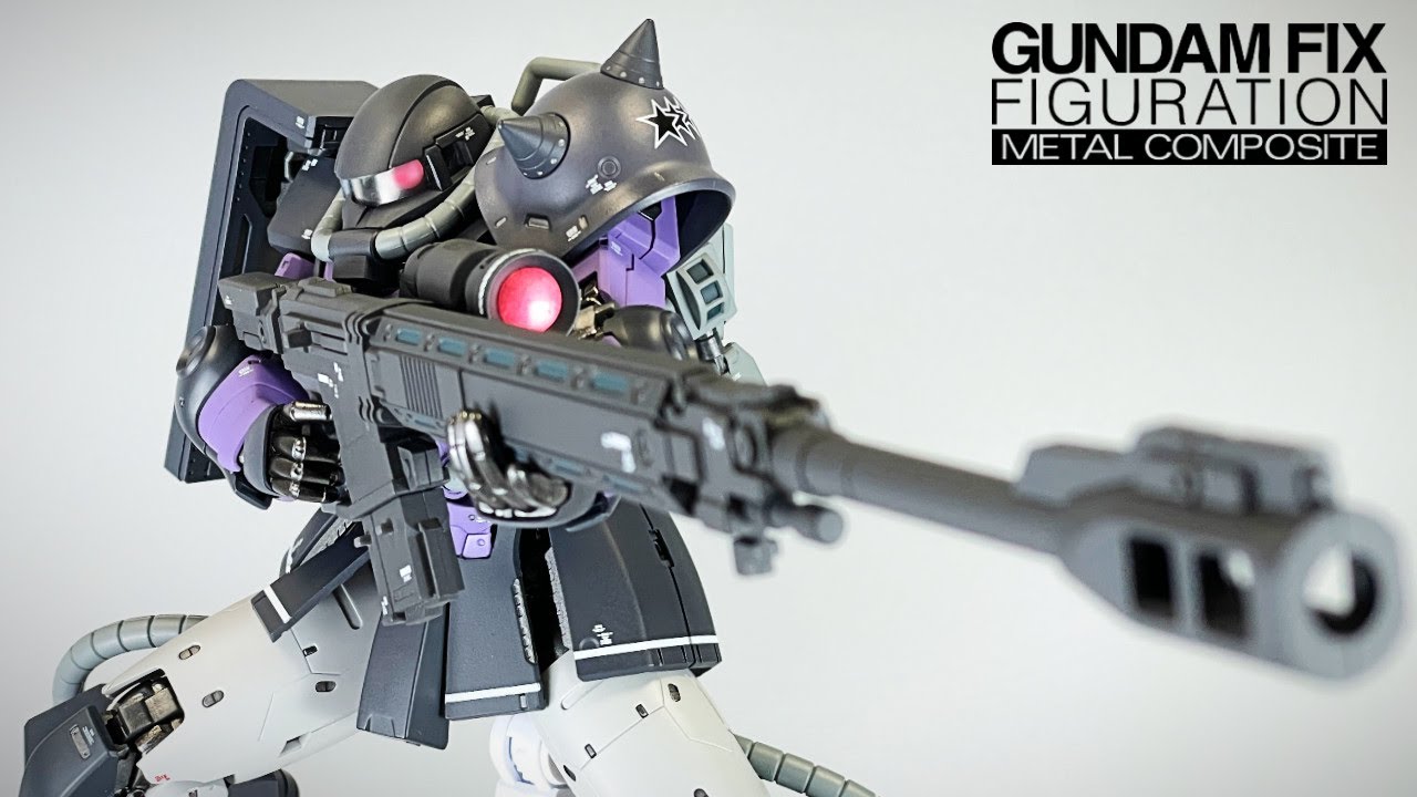 【黒い三連星を完全再現】GUNDAM FIX FIGURATION METAL COMPOSITE MS-06R-1A 高機動型ザクⅡ機動戦士ガンダムTHE ORIGIN