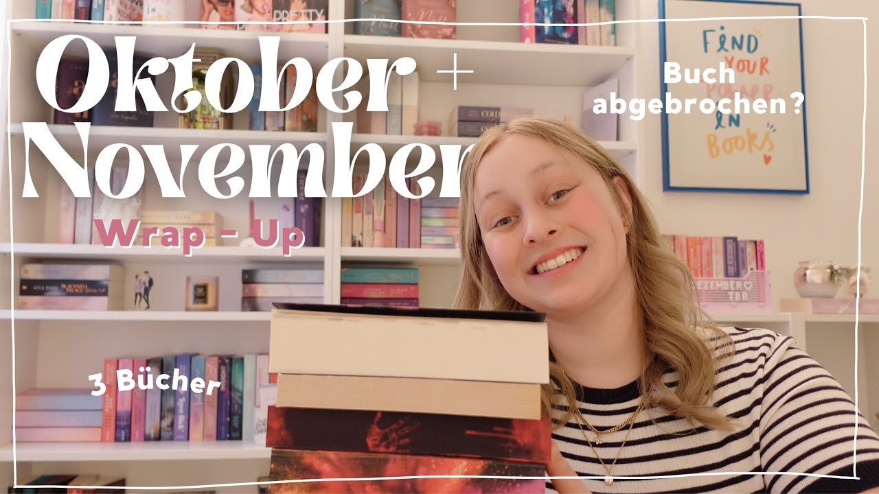 Diese Bücher habe ich im Oktober und November gelesen + REALTALK 🎅🏼  // VLOGMAS 6 🎄