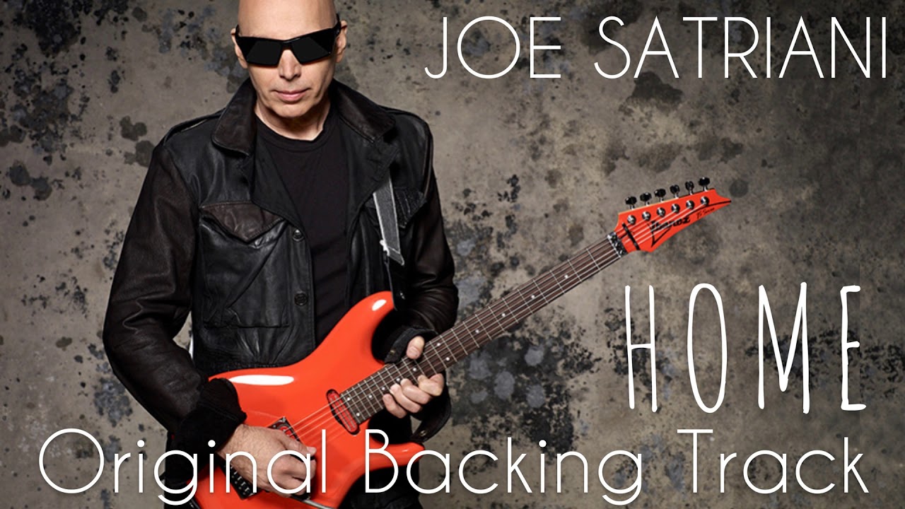 Joe Satriani - HOME (Guitar Backing Track) by Tiziano Sposato