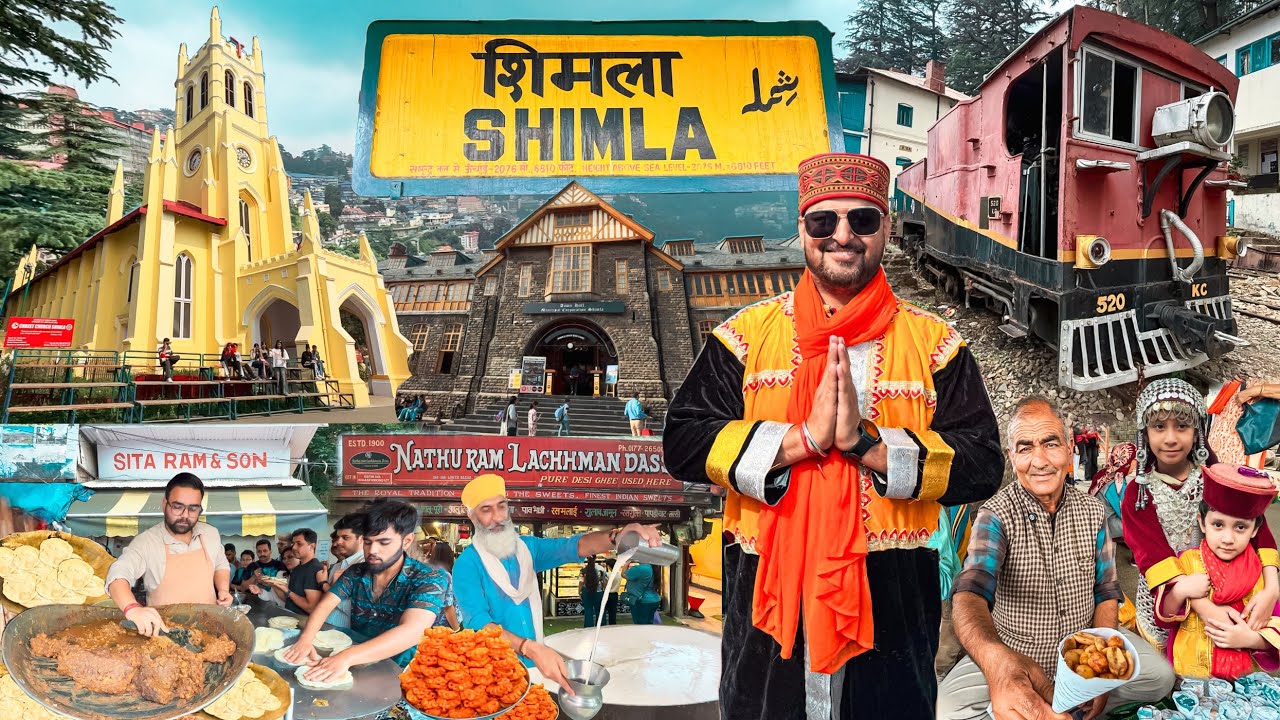 Ep - 3 Shimla Himachal Pradesh Tour | Shimla Street Food | Shimla Best Food Tour | Himachal Pradesh
