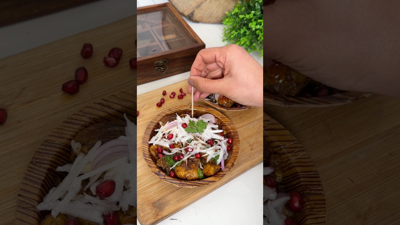 Chatpati Spicy Aloo Chaat #shorts #aloochaat #streetstyle