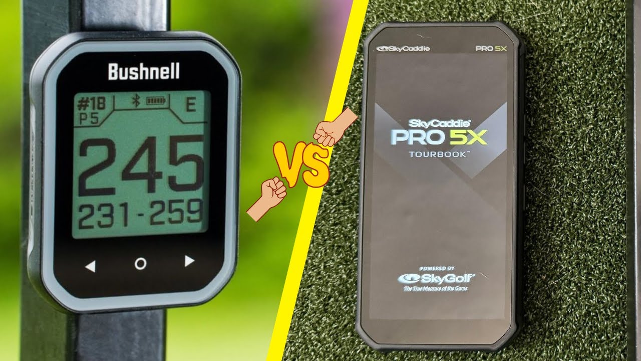 Bushnell Phantom 3 Slope GPS vs SkyCaddie Pro 5X Review and Comparison