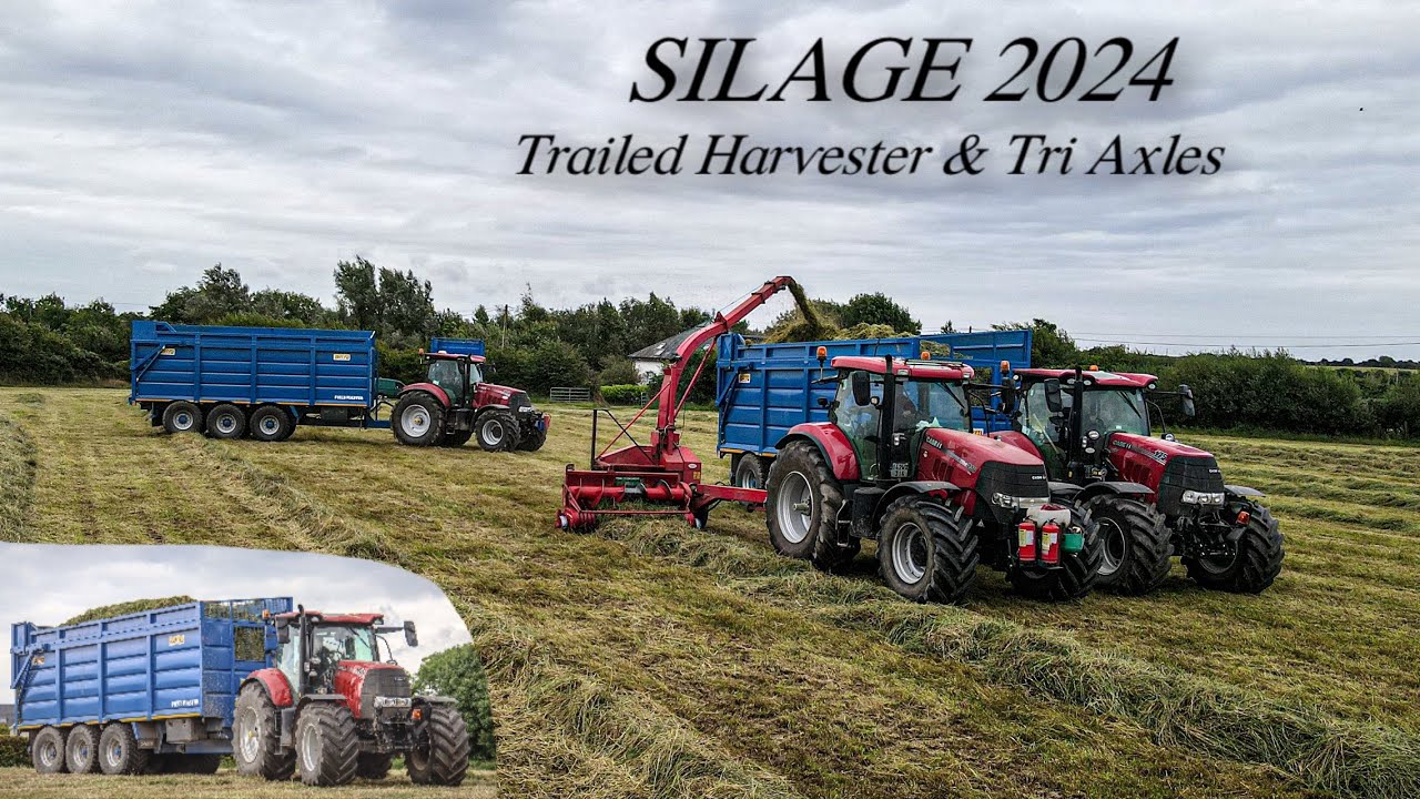 Silage 2024 - Taarup 10x & Smyth Tri Axles - Pat Kavanagh