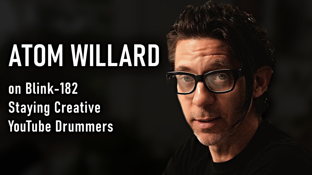 Rock Drumming Legend talks about YouTube Drummers - ATOM WILLARD on The Cobus Show, EP1