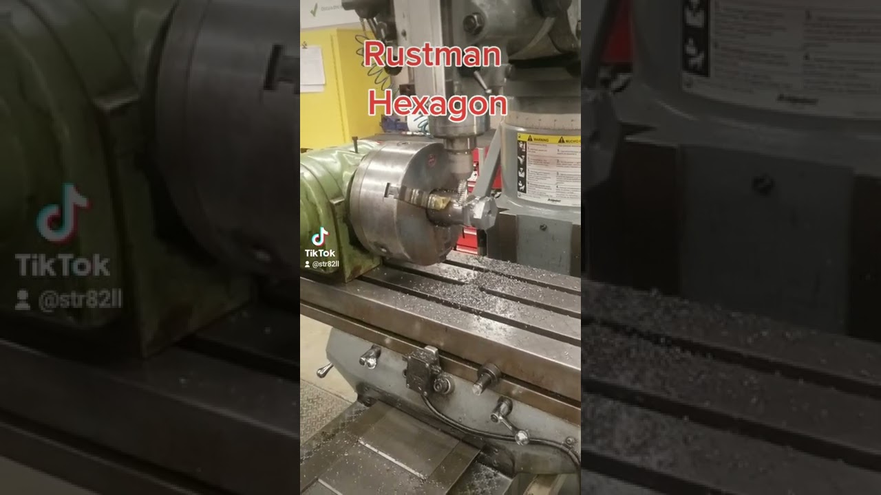 Indexing head on milling machine