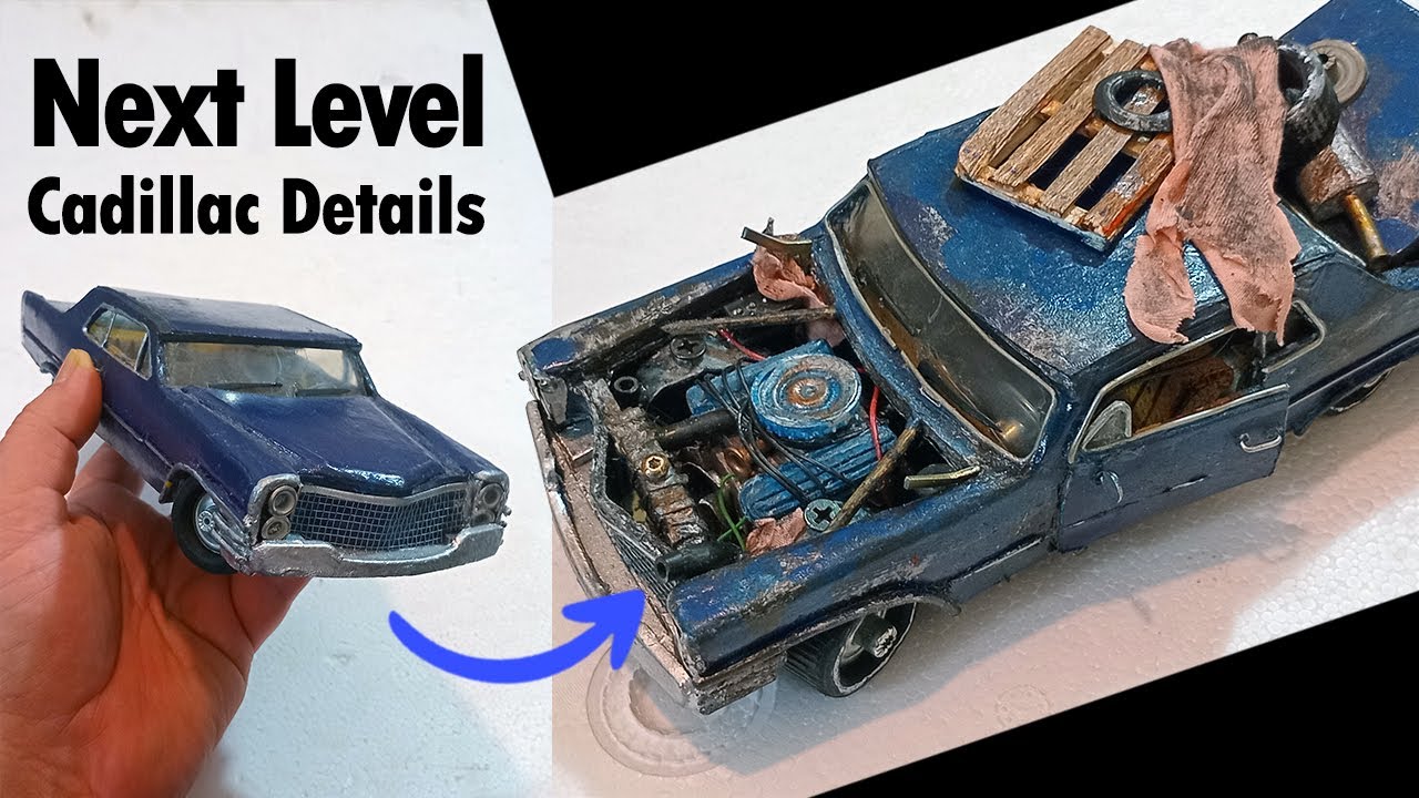 Adding Realistic Details to My Handmade Cadillac Model