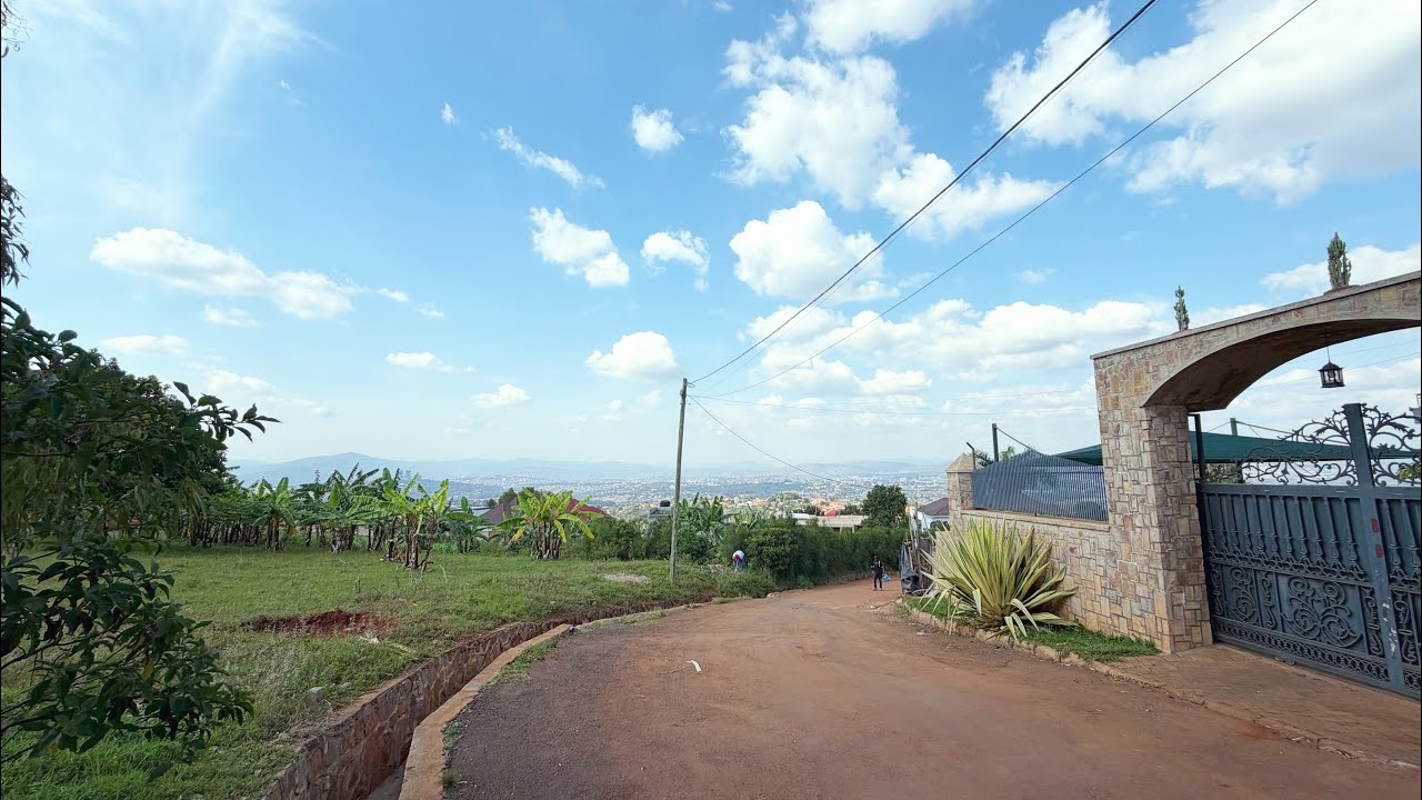 Prime Land for Sale in Rebero Kigali Rwanda | 800 sqm Plot with Stunning City Views