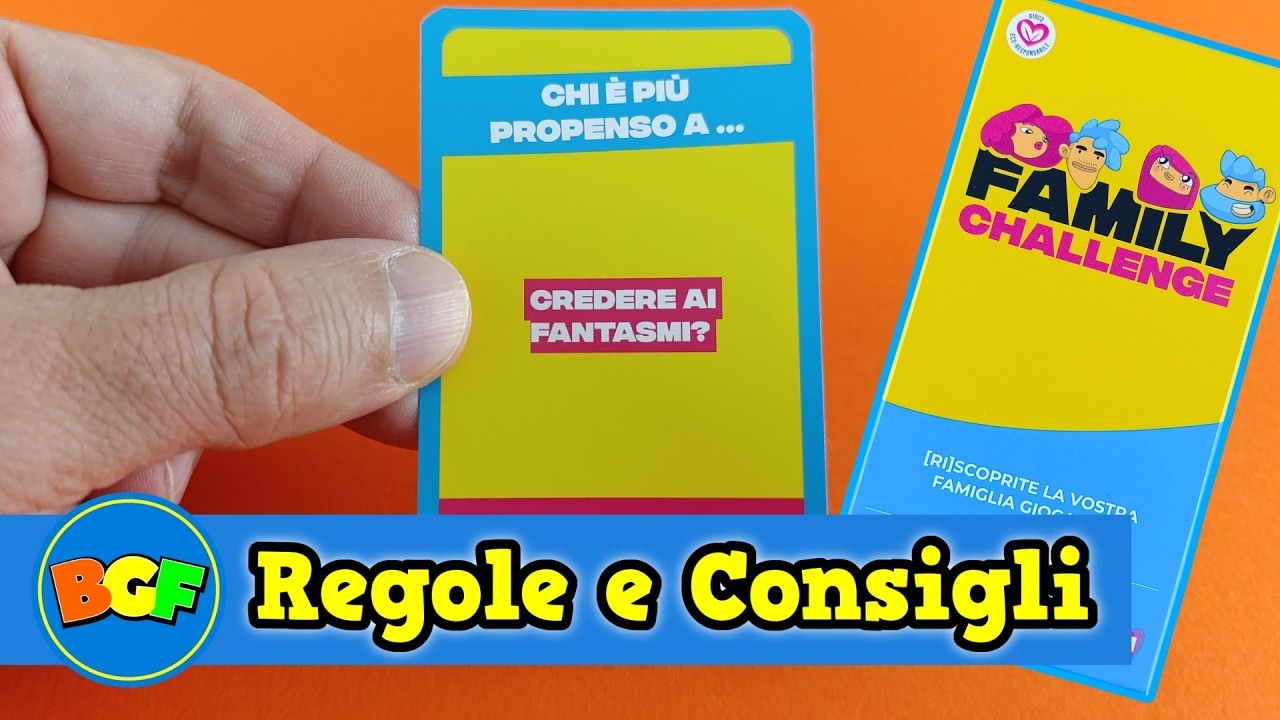 FAMILY CHALLENGE | Gioco con 6 Prove di Abilit&agrave; | Tutorial 231 Come si gioca