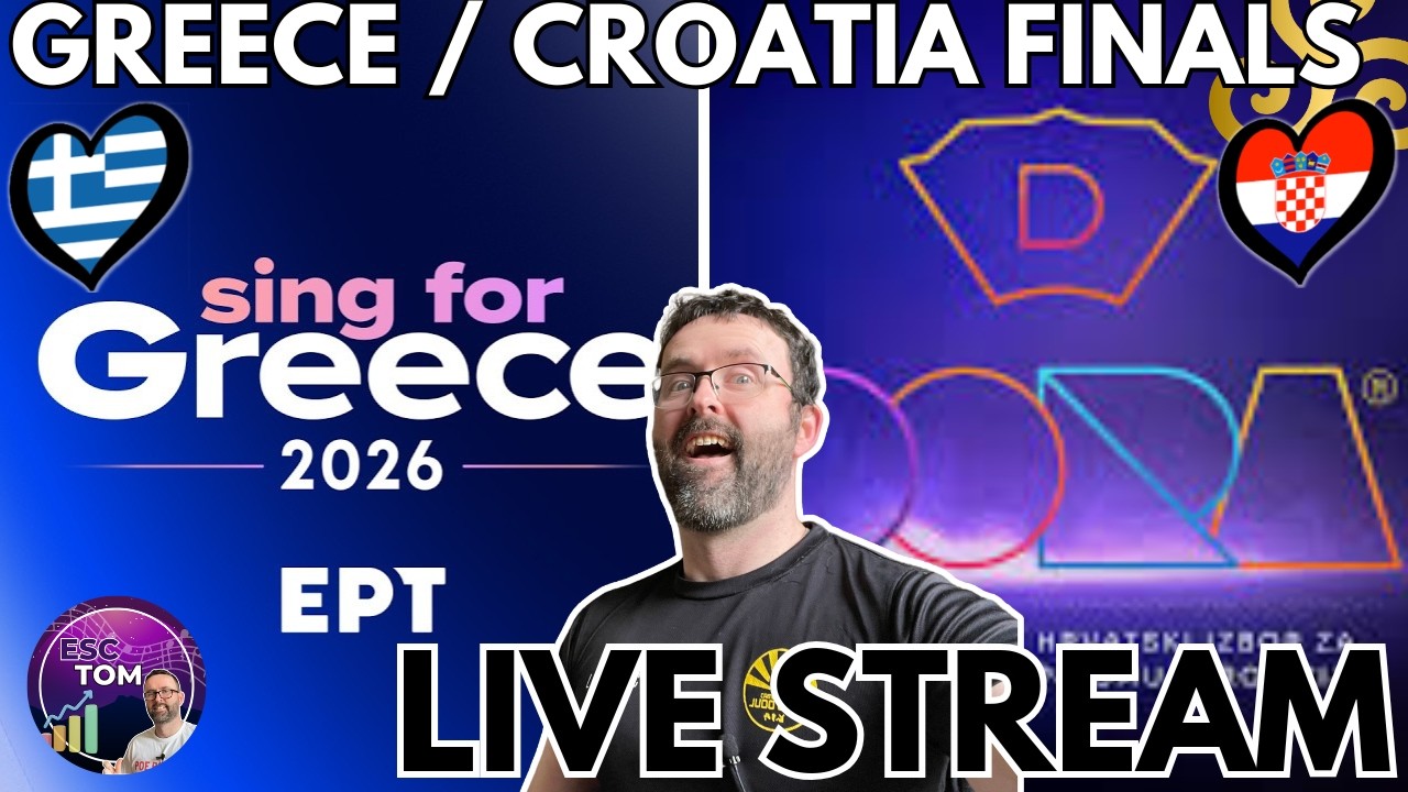 🇬🇷🇭🇷 Super Sunday: GREECE & CROATIA Live Stream | Eurovision 2026