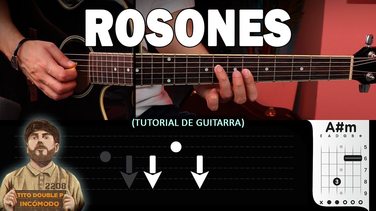 Rosones - Tito Double P - Tutorial de GUITARRA | CHORDS