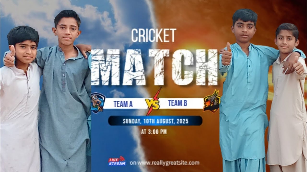🏏Cricket Challenge Match 2026 | Team A vs Team B | Who Will Win?