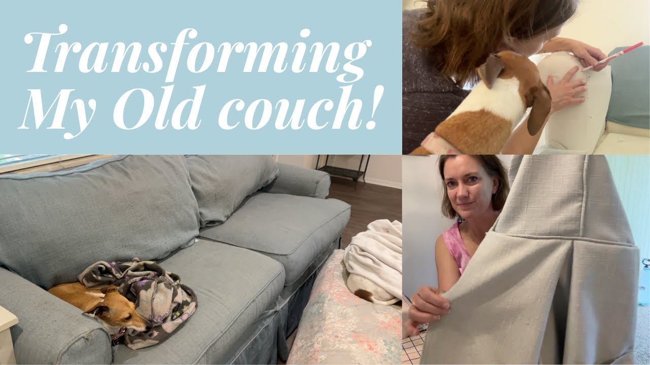 Sewing a New Cover for My Old Couch