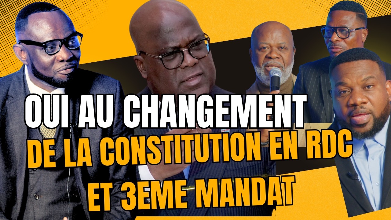 Le journaliste ERIC WEMBA défend le changement de la constitution et 3ème mandat de Fatshi