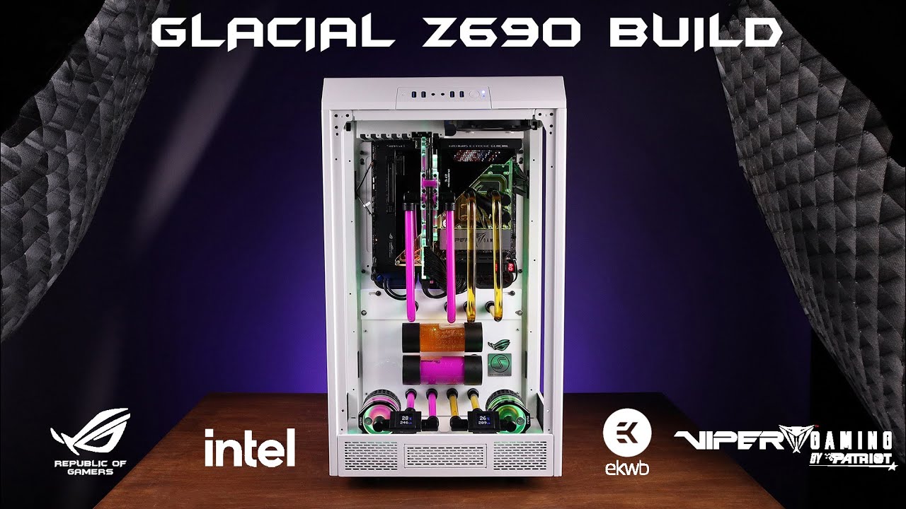 Asus ROG/Intel Z690 Glacial build / dual EKWB loop