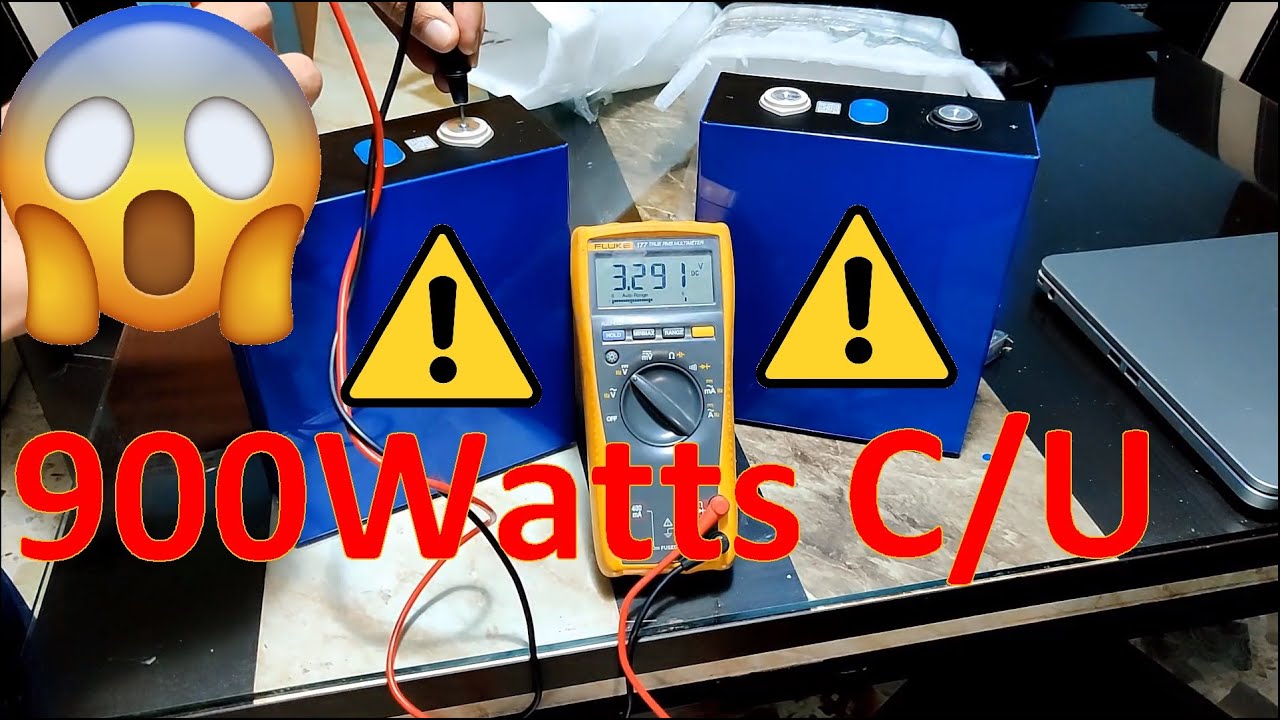 Prueba celda batería litio LiFePO4 3.2V 280Ah aplicación solar vehículos trasporte eléctrico