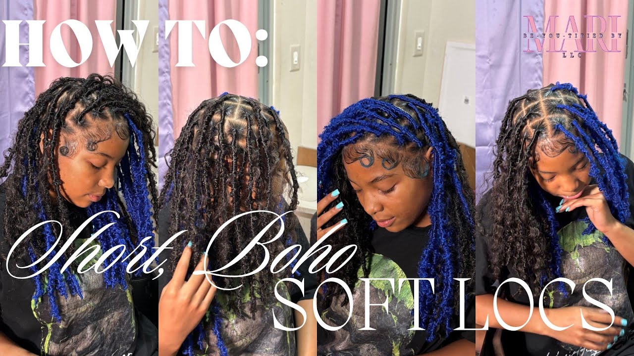 HOW TO: Short, Boho Soft Locs | BEGINNER FRIENDLY