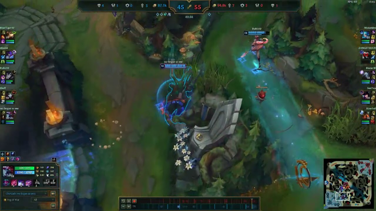 chogath eats fed talon and wipes enemy team - trust the cc & the execute #leagueoflegends