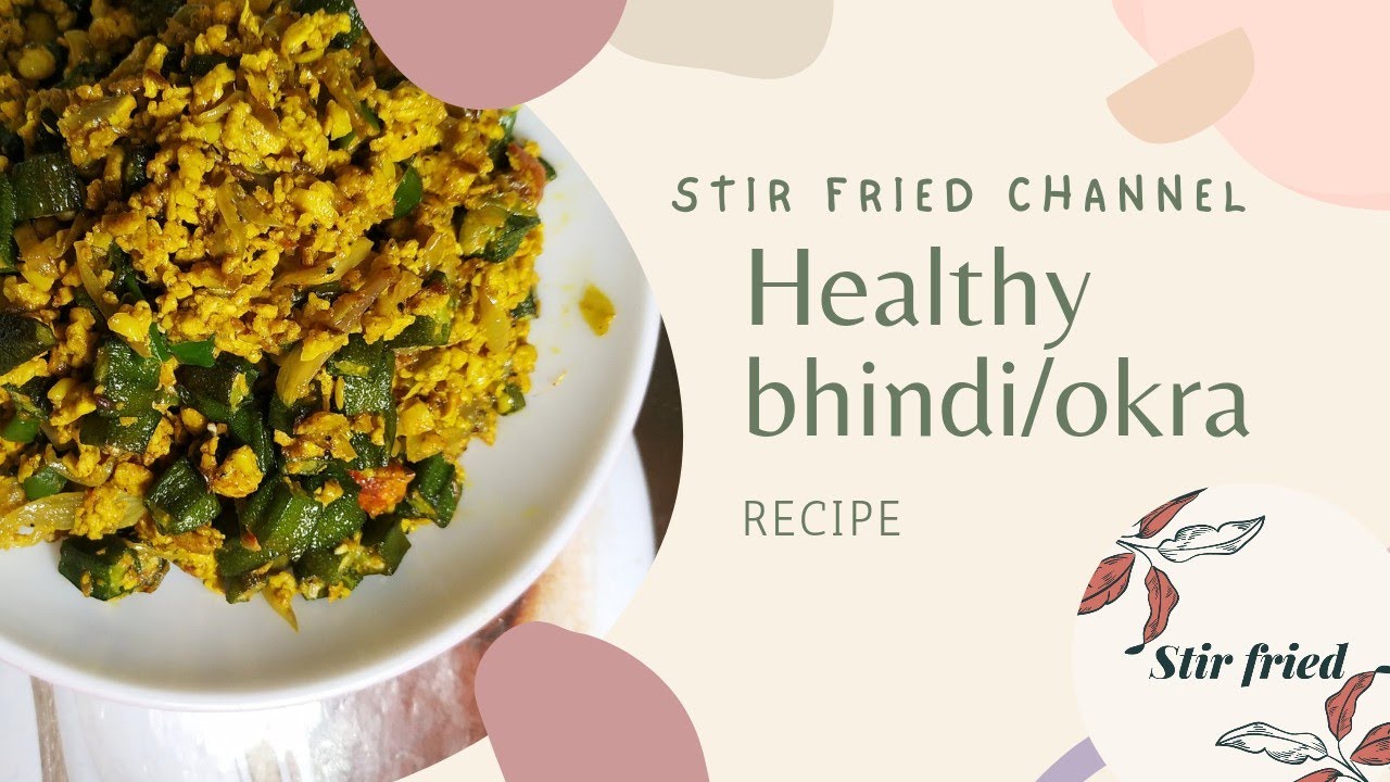Healthy bhindi recipe | Okra recipe | Quick and easy recipe.