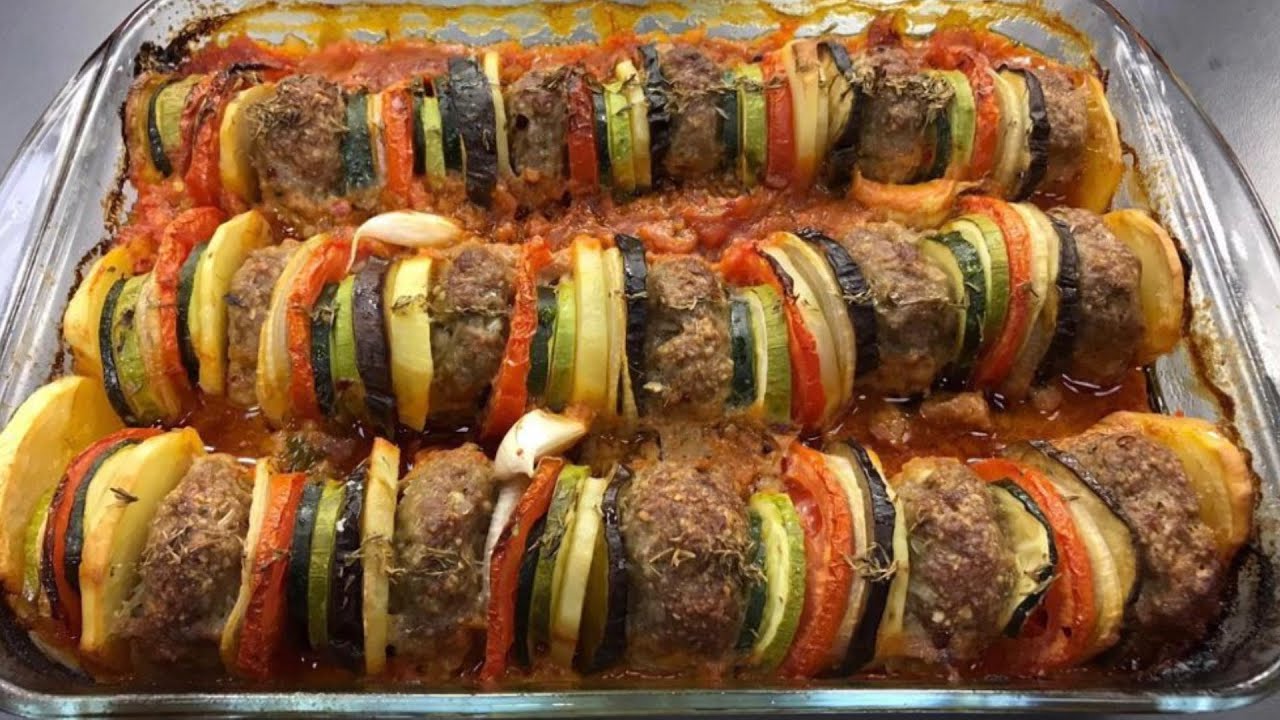 Perime me qofte në furrë nga zonja Vjollca