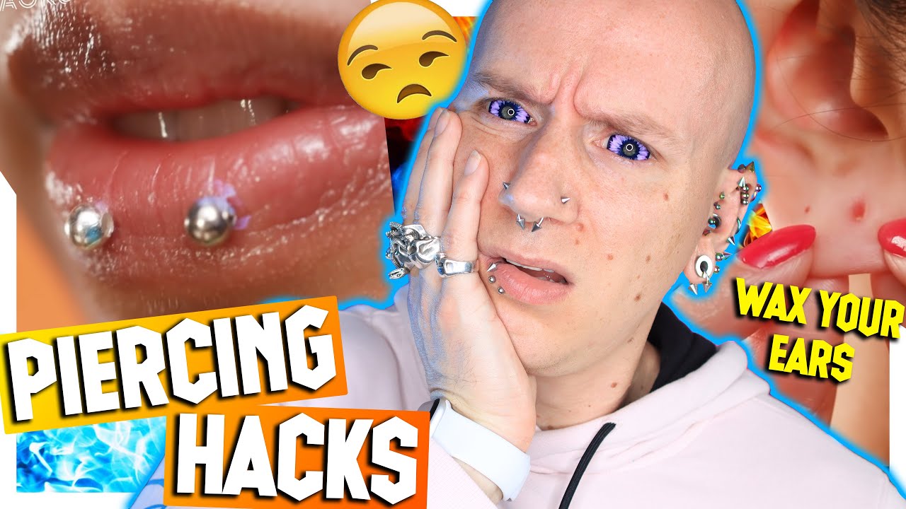 Reacting To PIERCING HACKS You Should NEVER Try | Roly Reacts