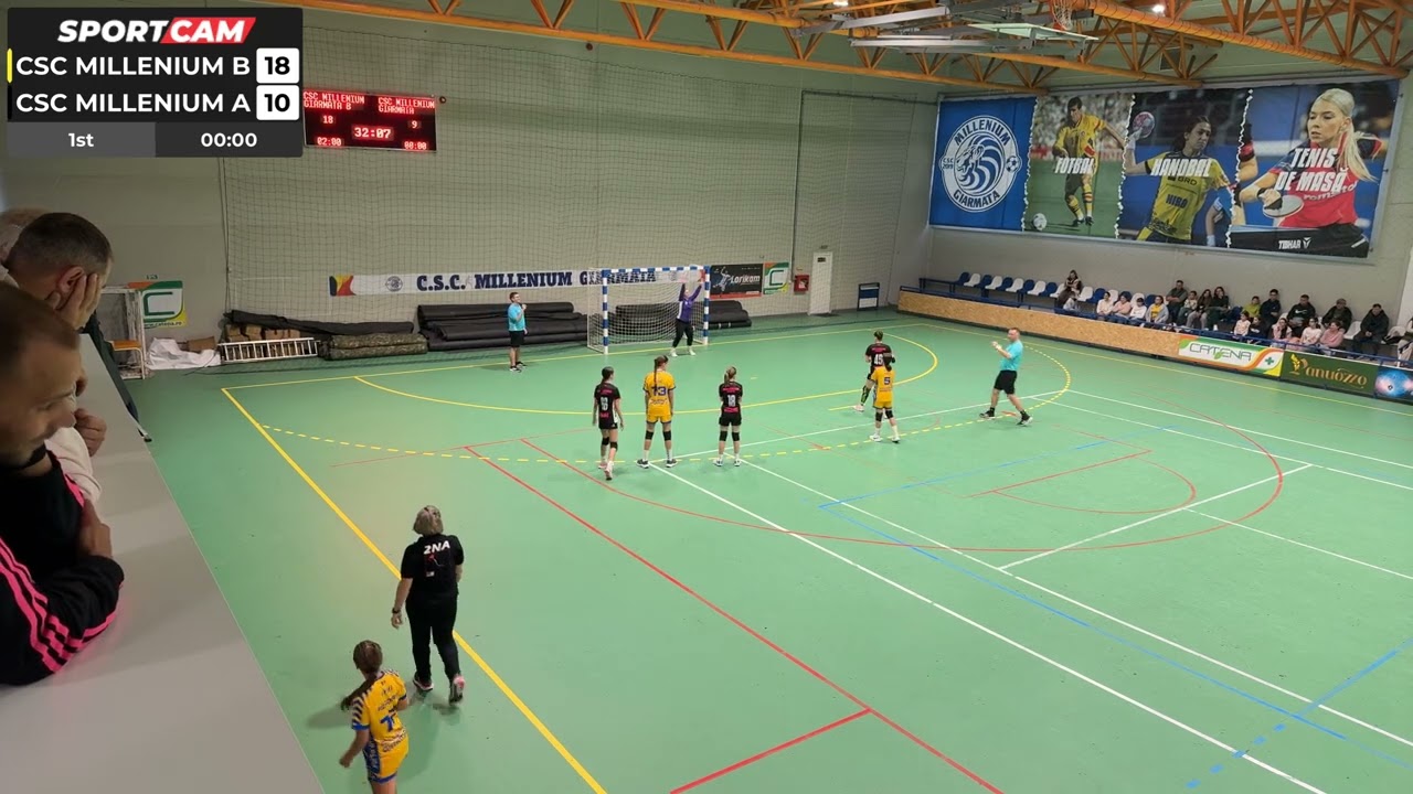 CSC Millenium Giarmata B - CSC Millenium Giarmata A Handbal J3 -08 noiembrie 2025 repriza 2 