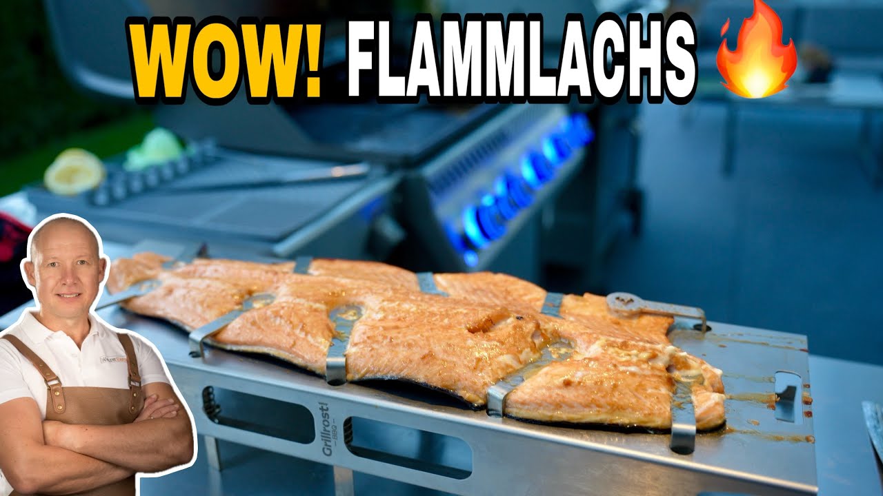 Flammlachs vom Gasgrill | Top Zubeh&ouml;r als Weihnachtsgeschenk 🎄