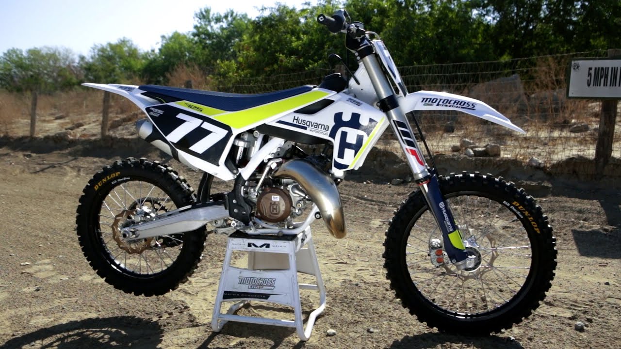 Первая поездка на Husqvarna TC125 2 Stroke 2017 года — журнал Motocross Action