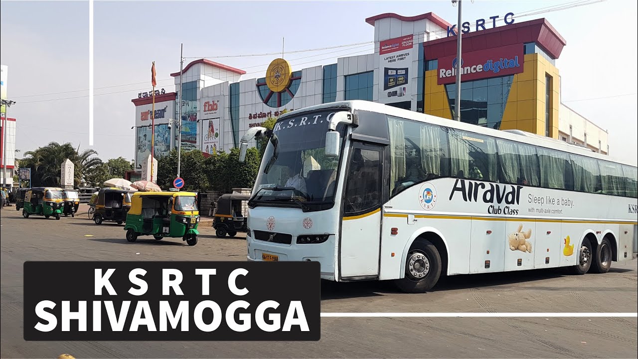 KSRTC Bus Station Shivamogga, Karnataka