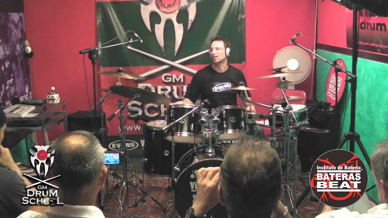Mr Dino Verdade @ GM Drum School - Parte 2 OSTINATO SAMBA, SAMBA FUNK E SAMBA JAZZ