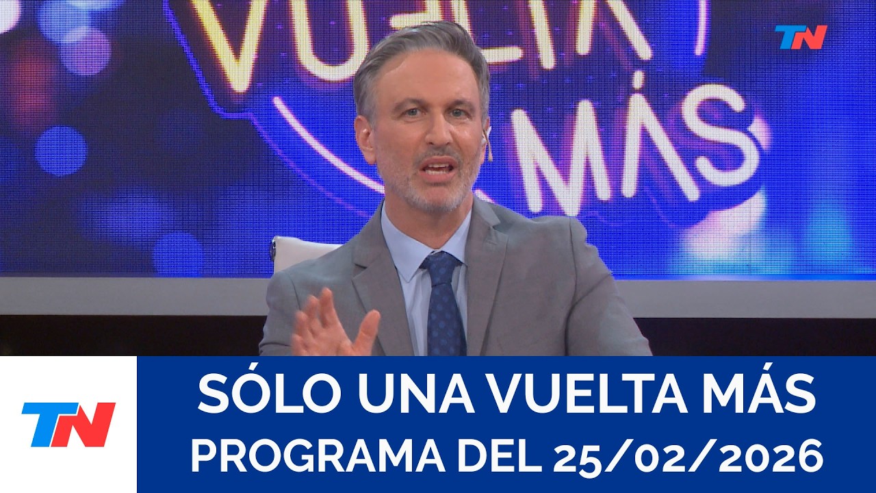 SÓLO UNA VUELTA MÁS I (Programa completo del 25/02/2026)