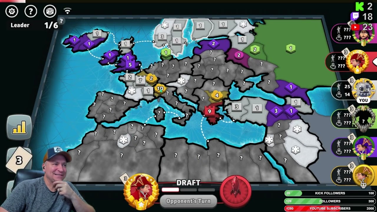 Bully the Noob for Noob Corner on Europe Advanced! meta settings | Risk: Global Domination