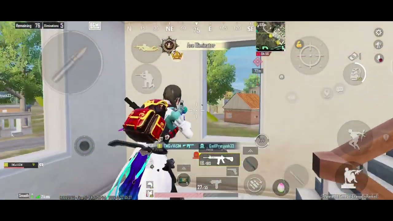 iQOO15 120 fps 5 finger control #shorts #shortvideo #bgmi 