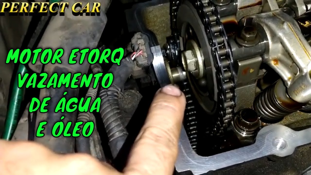 MOTOR ETORQ 1.6,1.8 16V COM VAZAMENTO DE OLEO E AGUA