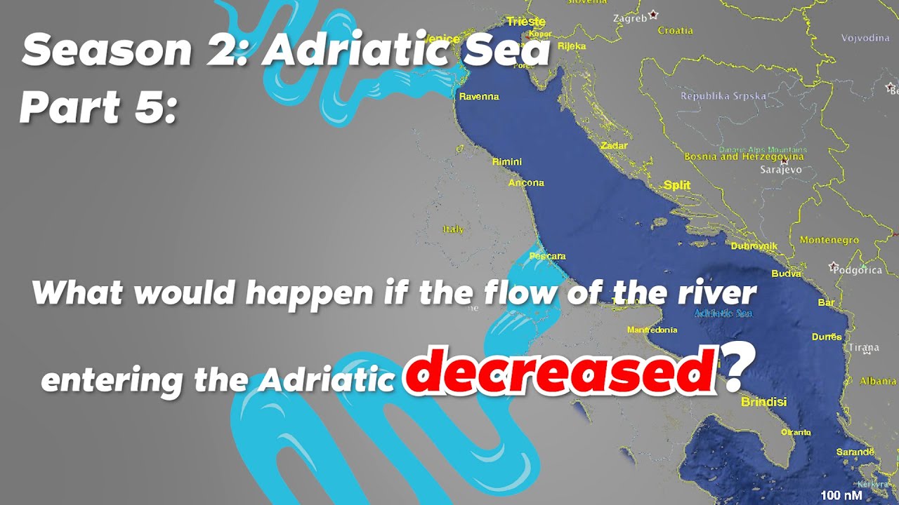 Rivers&rsquo; role in the Adriatic Sea!