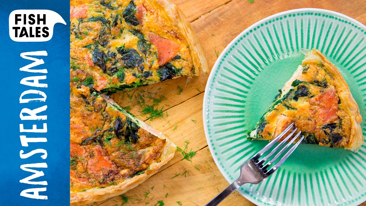 SALMON Quiche | Bart van Olphen