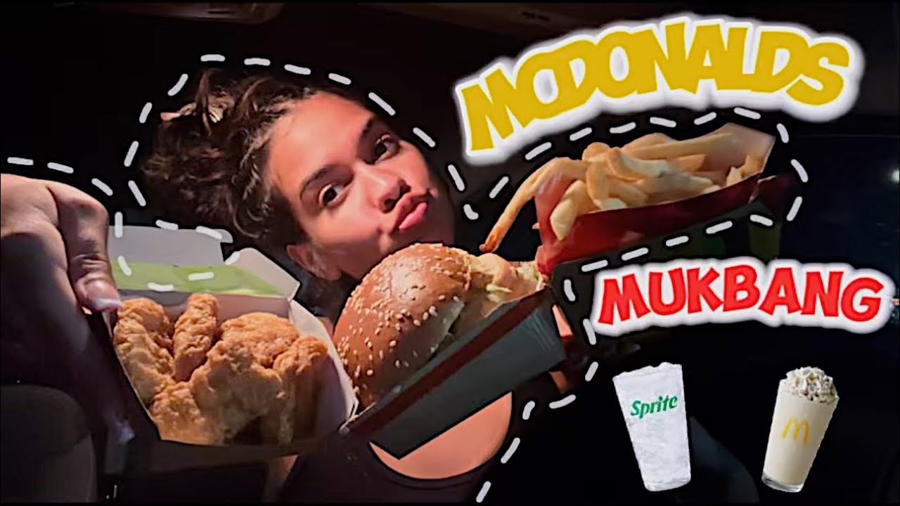 Accidentally Filmed the First Episode of Mukbang Monday 🍔🍟