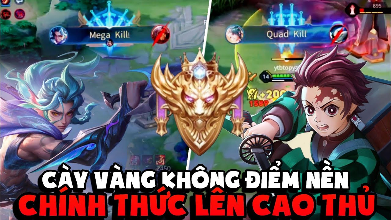 Cày Vàng Yan Không Cần Điểm Nền || Chính Thức Lên Cao Thủ Với Trận Đấu Hủy Diệt Ăn Mạng Gấp Đôi TG