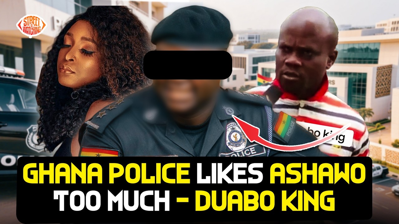 Duabo King arrested for saying Ghana Police likes Ashawo 😂