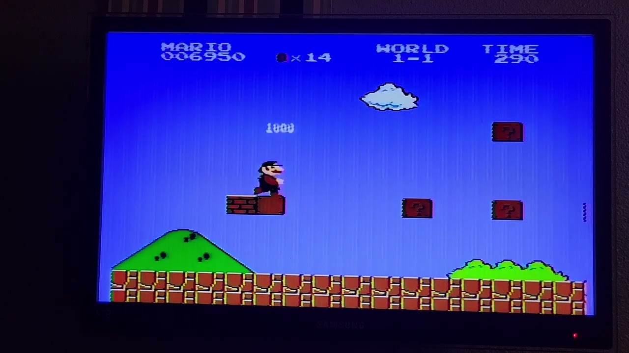 NES Super Mario Bros 1-1