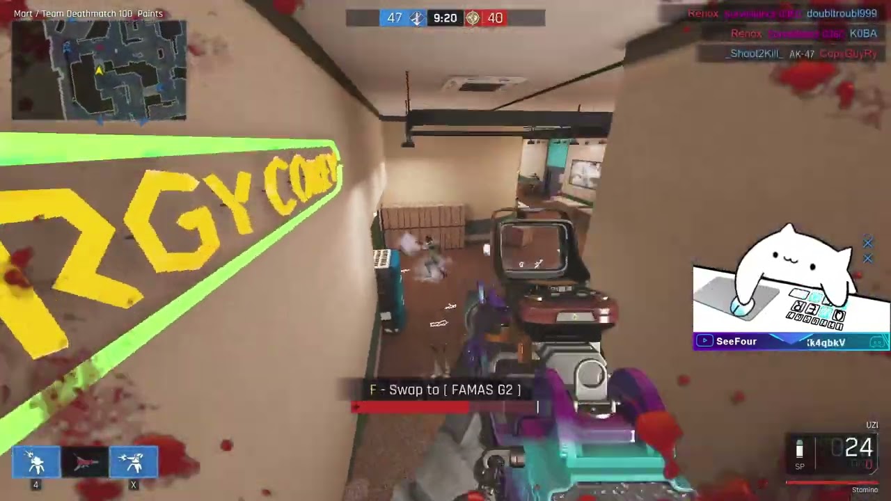 The Uzi VS typical NA lobby - Ironsight Gameplay