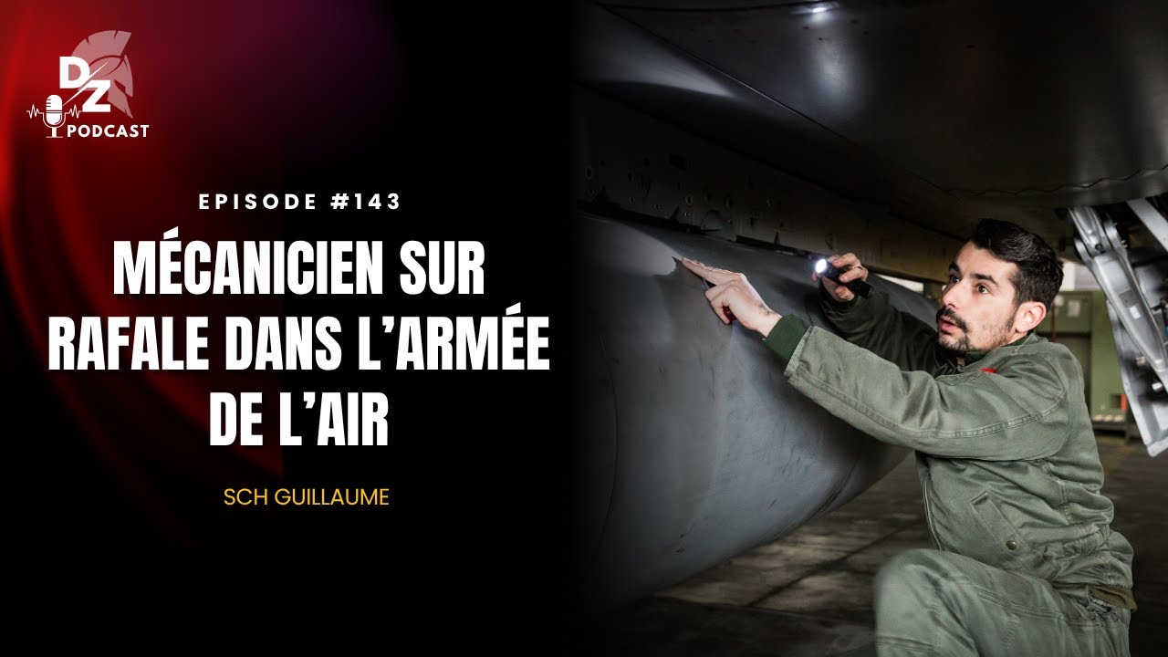Mécanicien sur Rafale dans l'armée de l'air et de l'espace