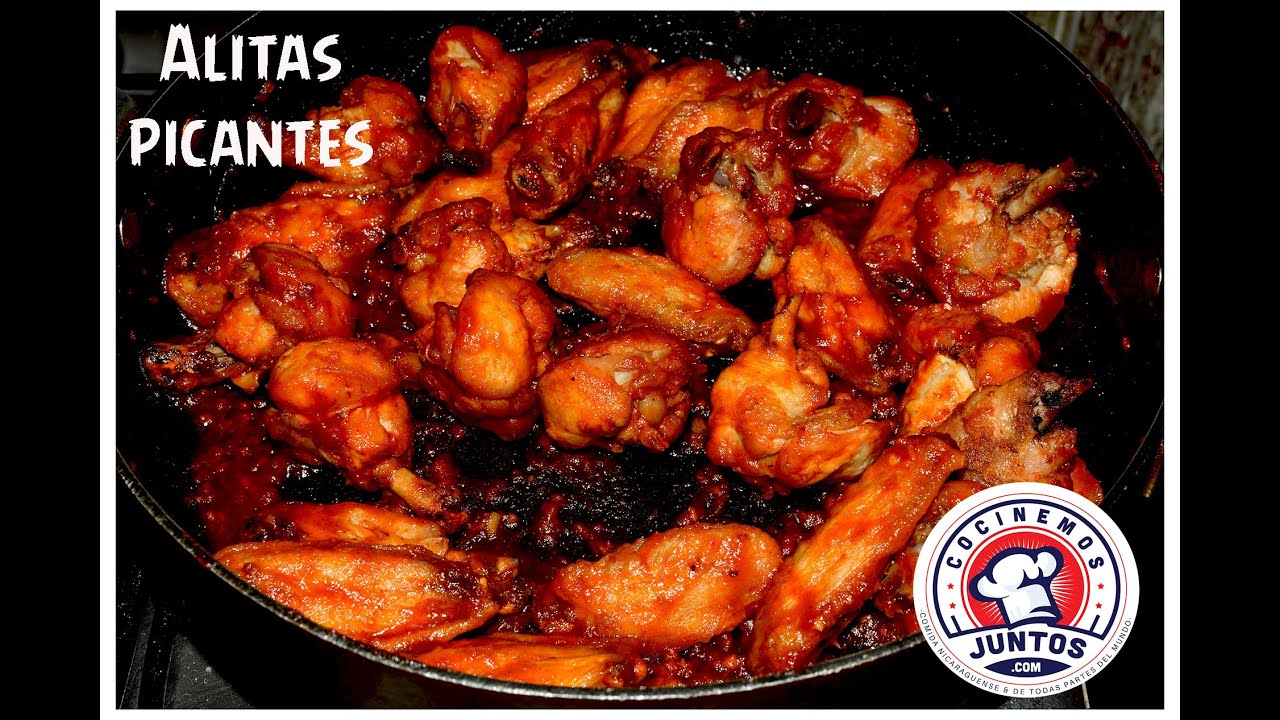 Alitas de pollo picante
