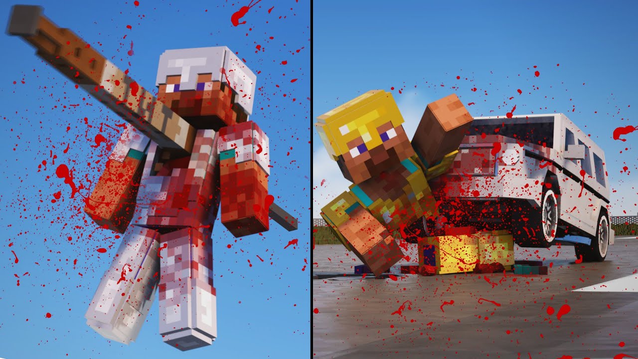 Can Steve Survive? / Upgrading Steve's Armor Until He Survives!