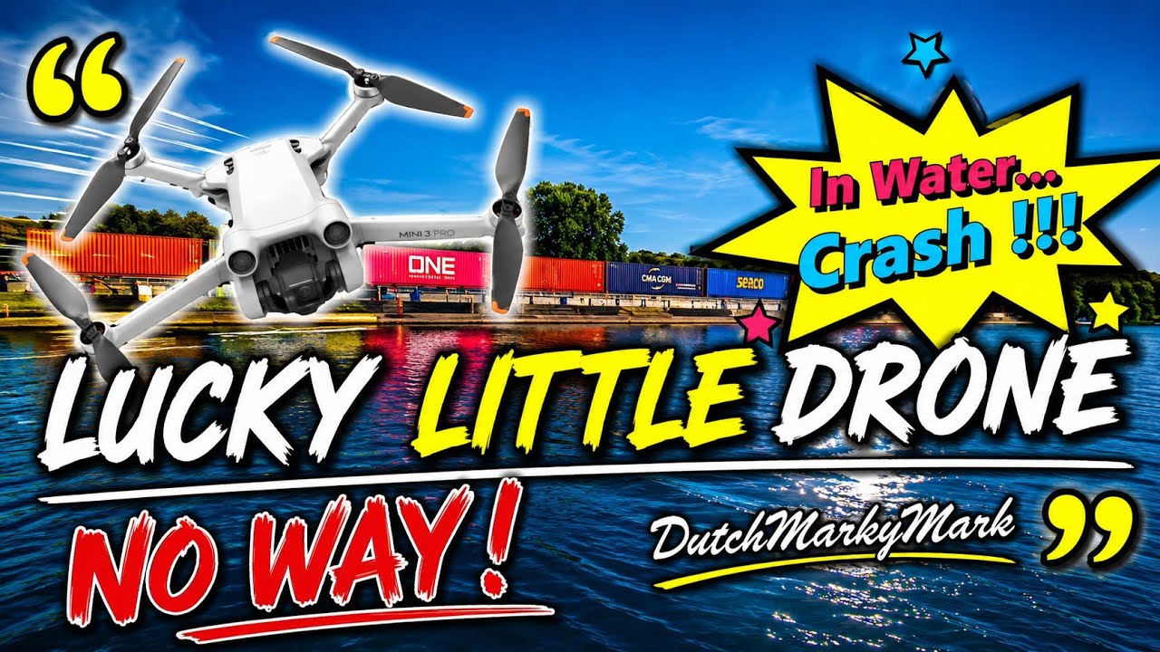 DJI Mini 3 Pro Survives Water Crash: Amazing Recovery !!!