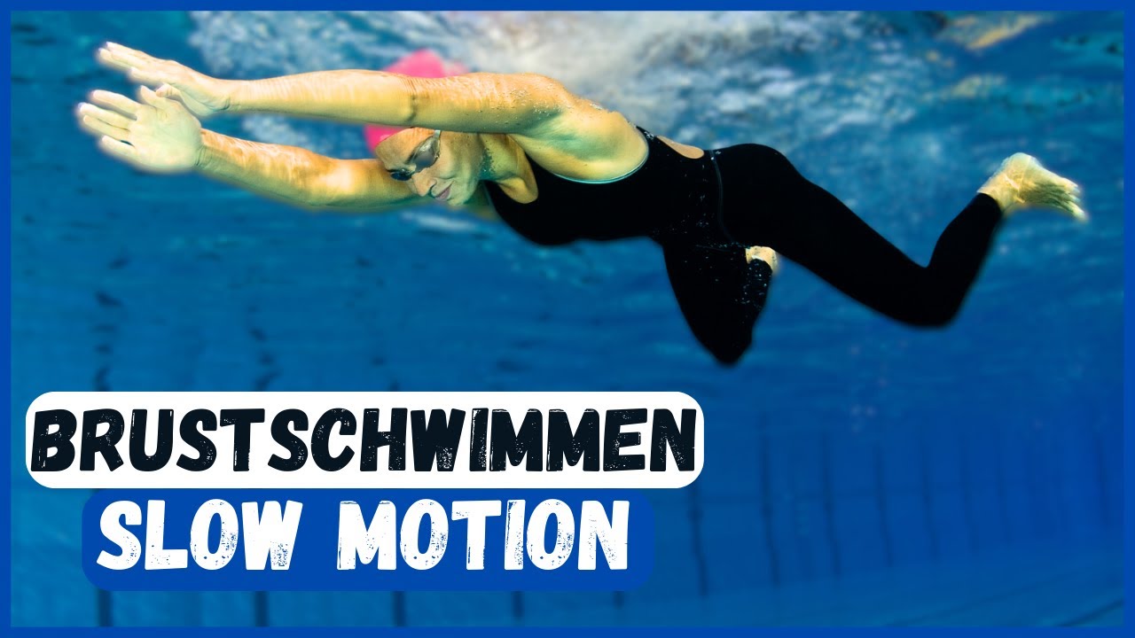 Brustschwimmen in einzigartiger SLOW MOTION 🏊🏻