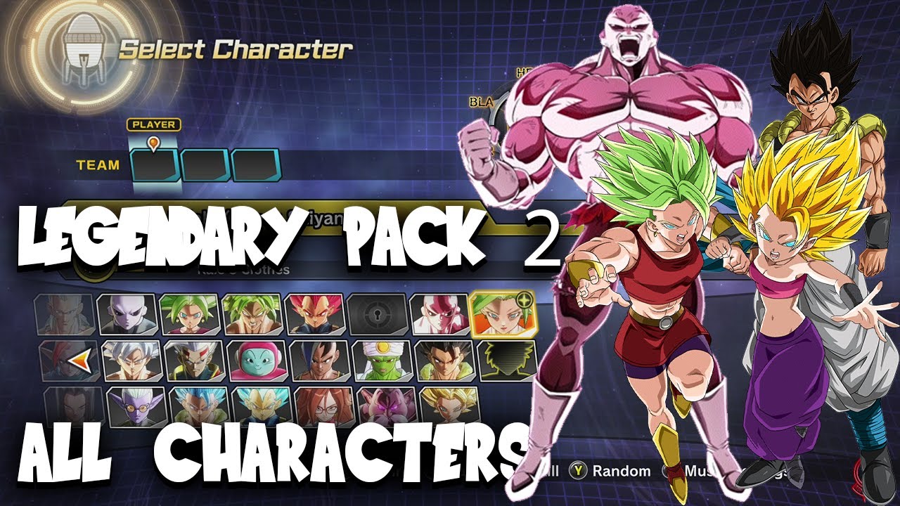 Dragon Ball Xenoverse 2 - (Legendary Pack 2) All Characters + DLC *Updated*